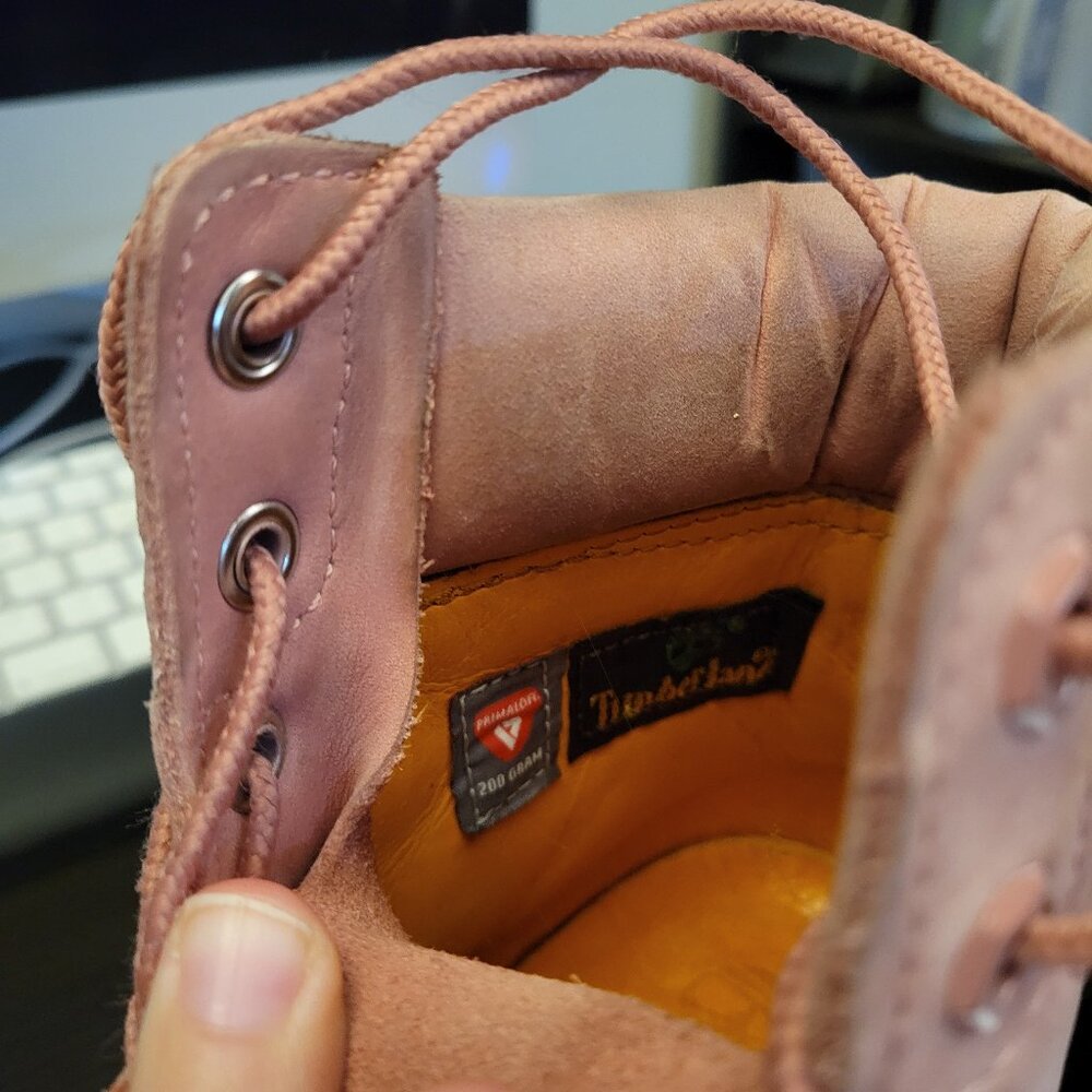Great Pink Timberland boots - Picture 2 of 5
